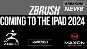 ZBrush is coming to the iPad - Breaking News