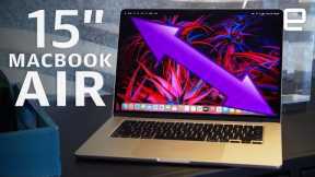 Apple MacBook Air's 15-inch screen makes a surprising difference