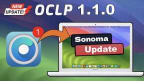 OpenCore Legacy Patcher 1.1.0 🔥 New Update 🔥🔥  Install macOS Sonoma on Old Unsupported Mac 2007-2018