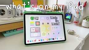 🍡 WHAT'S ON MY IPAD 2023 | current favorite apps & widgets | note taking, productivity apps and more
