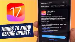 iOS 17 Update Release Time 🔥 Things You Should Know