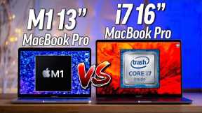 M1 13 MacBook Pro vs 16 MacBook Pro: I'm dumbfounded..
