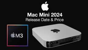 M3 Mac Mini 2024 Release Date and Price  - M3 PERFORMANCE IS AMAZING!!