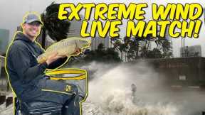 Pole Fishing In EXTREME Wind! | Live Match Fishing