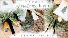 CHRISTMAS DECOR 2023 AT TARGET! shop with me // studio mcgee, threshold, hearth & hand christmas!!