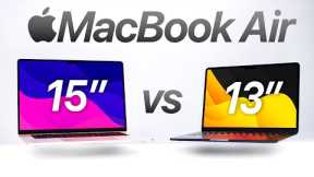 15 MacBook Air vs 13 MacBook Air (2023) - Full Comparison!
