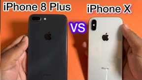 iPhone X Pro VS IPhone 8 Plus in 2023 | Detailed Comparison in Hindi | Camera Test | Gaming Test🔥