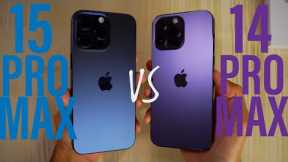 iPhone 15 Pro Max vs iPhone 14 Pro Max SPEED TEST 🍎