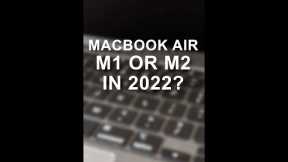 Skip The MacBook M2. Air M1 or M2 in 2022?