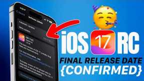 iOS 17 RC is OUT - Final Release Date CONFIRMED & More…