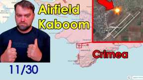 Update from Ukraine | Military Airfield in Crimea targeted again | Ukraine hits the Ruzzian Army