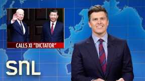 Weekend Update: Biden Calls Chinese President a Dictator, Trump Jr. Testifies in Fraud Trial - SNL