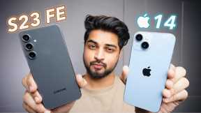 S23 FE Vs iPhone 14 What Should You Buy? Full Comparison Hindi | Mohit Balani