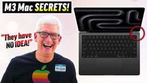 NEW M3/Pro/Max MacBook Pros: What Apple DIDN'T Tell You!