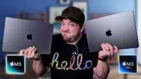 M3 VS M3 Pro 14 MacBook Pro (Late-2023)! What's Different & Which to Buy!?