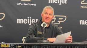 Post Morehead — Purdue coach Matt Painter