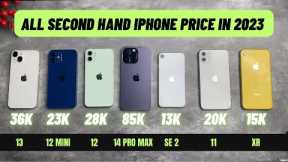 SecondHand iPhone Buying Guide in 2023 ( iPhone 7 to iPhone 15 Pro Max)|| Konsa Lia Jaye  in 2023 ?