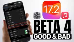 iOS 17.2 Beta 4 is OUT - GOOD NEWS & BAD NEWS!