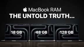 M3 MacBook Pro — How much RAM do you ACTUALLY need?