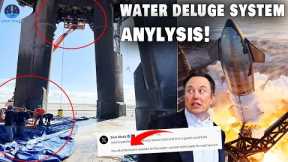 SpaceX&Elon Musk inspected the Water deluge system and Stage 0! Starship IFT-3 ready next month...