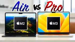 M3 MacBook Pro vs M2 MacBook Air - Ultimate Comparison!