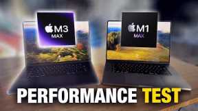 MacBook Pro Face-off: M3 Max vs M1 Max Benchmarks Breakdown!