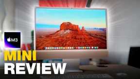 24 M3 iMac Review  - The BEST Mac for Everyone?