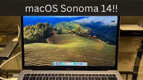 macOS Sonoma 14.0 is Out! - Here are all the NEW Features!