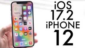 iOS 17.2 On iPhone 12! (Review)