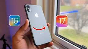iPhone X on iOS 17 - How to update iPhone X on iOS 17