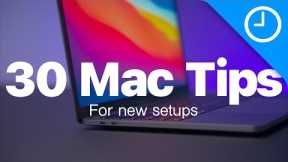 30 Mac / macOS Getting Started Tips! Do you know them all?