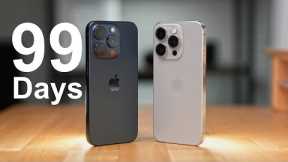 99 Days With The iPhone 15 Pro: A Longer Term Review