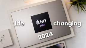 M1 Max Macbook Pro 14 in 2024: Life-Changing
