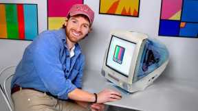 Trying to use a 1999 iMac for graphic design