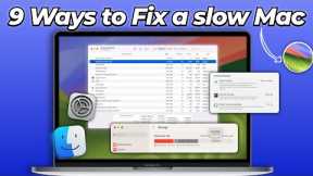 9 Ways to Fix a slow Mac | Speed up mac | Aim Apple