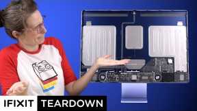 M3 iMac Teardown: Apple’s Most Replaceable Battery?