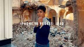 iPhone 15 ProRes Log Cinematic 4k: Iraq