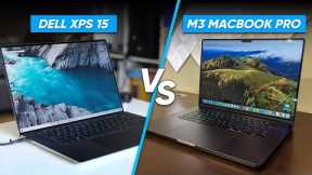 M3 MacBook Pro Vs Dell XPS 15 | Comparing Pro Laptops