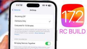iOS 17.2 RC Released - What's New?