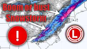 Models can't agree on upcoming Snowstorm... Major Snowstorm or Major Bust?
