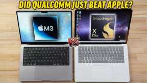 M3 vs Snapdragon X Elite - Qualcomm is Coming for Apple!