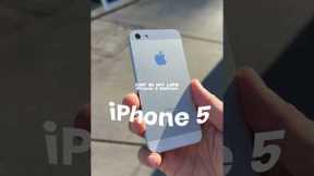 Can You Use An iPhone 5 in 2023? #iphone