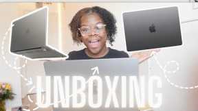 unboxing the m2 macbook air!! ✧･ﾟ: *✧･ﾟ:*