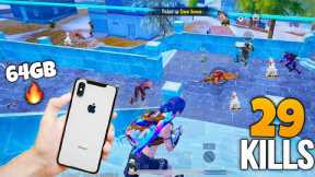 Wow!😍 New Best Gameplay on iPhone x 64gb in 2024 | Smooth+60fps Livik Gameplay🔥