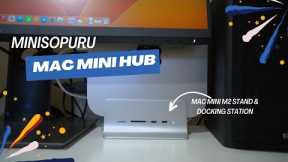 Minisopuru Mac Mini M2 Stand and Docking Station  201A