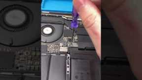 MacBook Pro 2018 Is Not Very Pro Repair..... Why The Glue? #Shorts