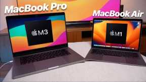 M3 MacBook Pro vs M1 MacBook Air! Who's the Better Value!