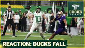 REACTION: Oregon's title hopes vanquished in another Washington loss | Oregon Ducks Podcast