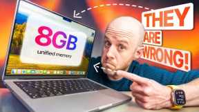 The SHOCKING TRUTH about the 8GB M3 MacBook Pro!