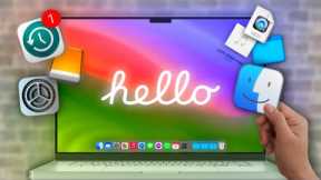 NEW TO MAC? Mac Tutorial for Beginners 2024
